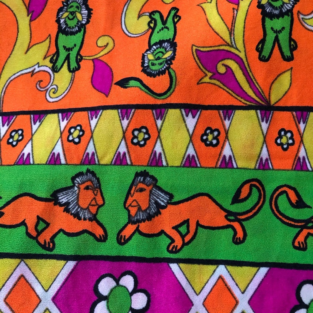 Retro vintage fabric